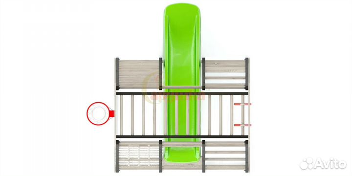 Детский спортивный комплекс сн-01-c