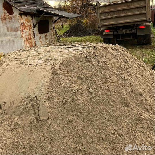 Песок мытый с доставкой