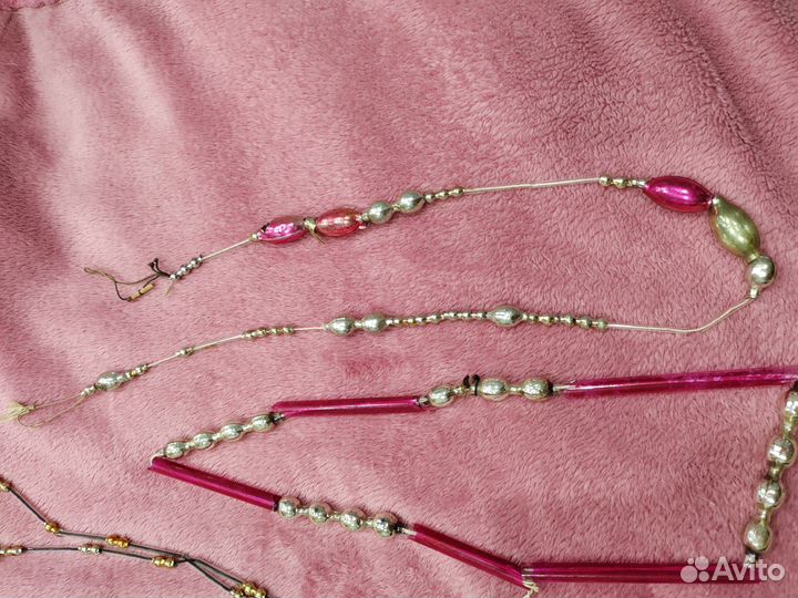 Бусы на елку СССР