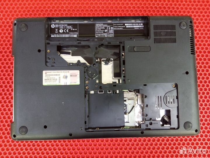 Ноутбук HP G62 (разбор)
