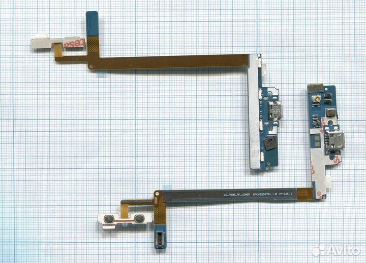 Разъем Micro USB LG Optimus 2X P990