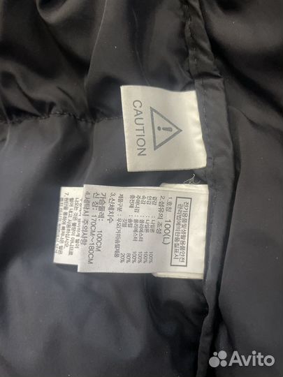 The north face eco пуховик