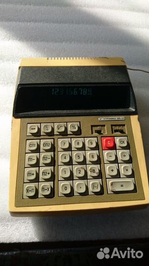 Калькулятор советский 
