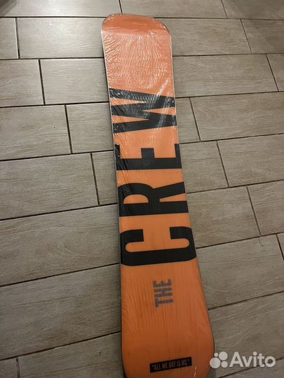 Crew сноуборд новый