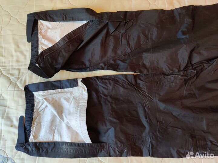 Штормовые мембранные непромокаемые штаны разм 54