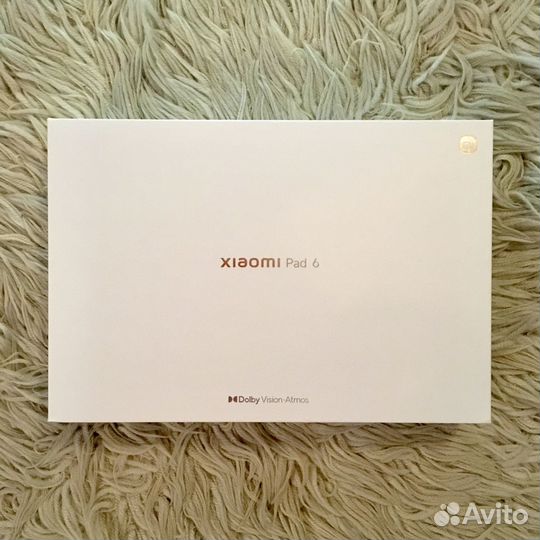 Xiaomi Pad 6 2023 6/128 новый черный чек