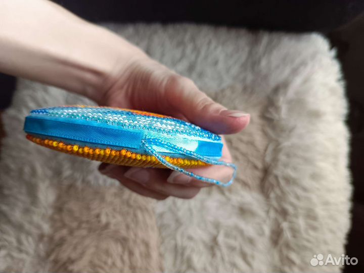 Круг с подвесом (парусник и золотая рыбка)