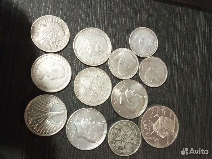 Серебряные монеты