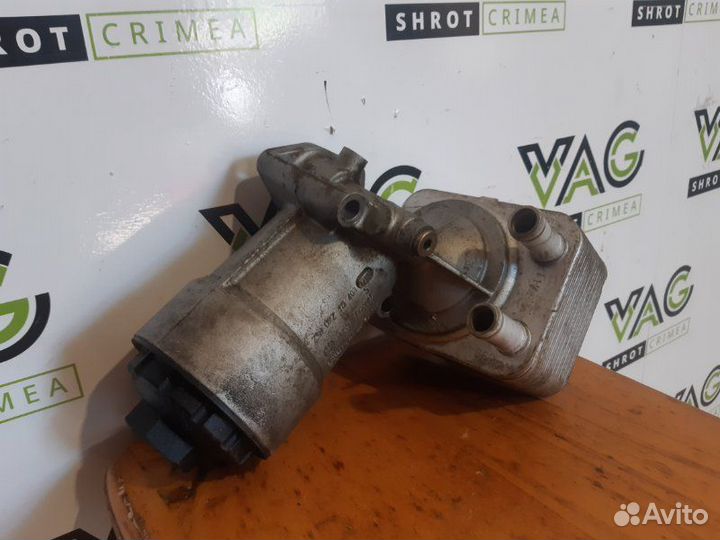 Корпус масляного фильтра Passat B6 3.2FSI