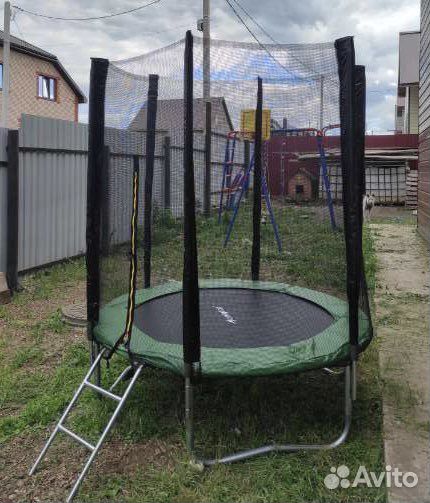 Батут с сеткой