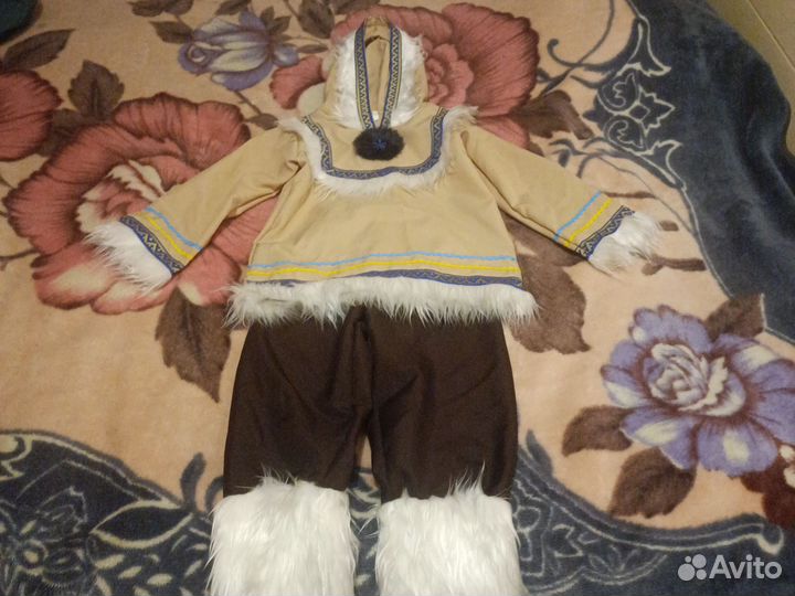 Новогодний костюм чукча мальчик