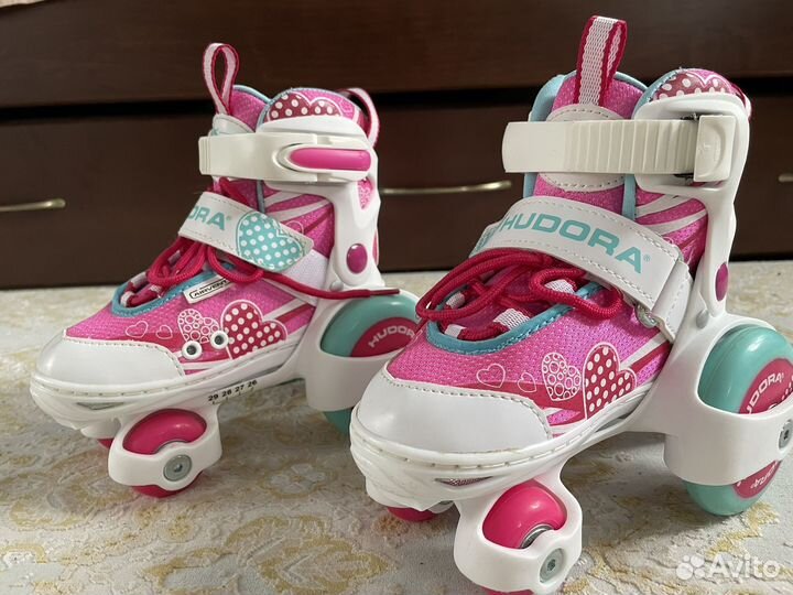 Роликовые коньки детские раздвижные