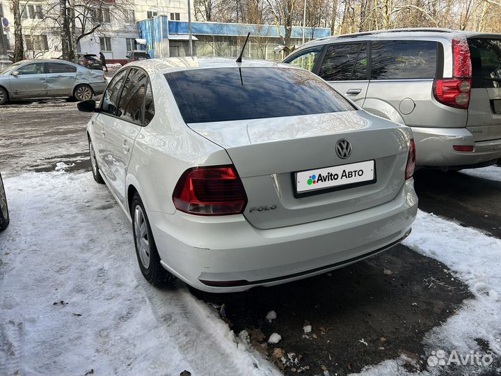 Volkswagen Polo 1.6 МТ, 2016, 145 000 км