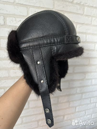 Меховая шапка детская