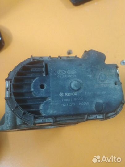 Дроссельная заслонка Hyundai Santa Fe 3