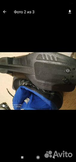 Лыжные ботинки 35 р.нат.кожа (по стельке 23,5 см)