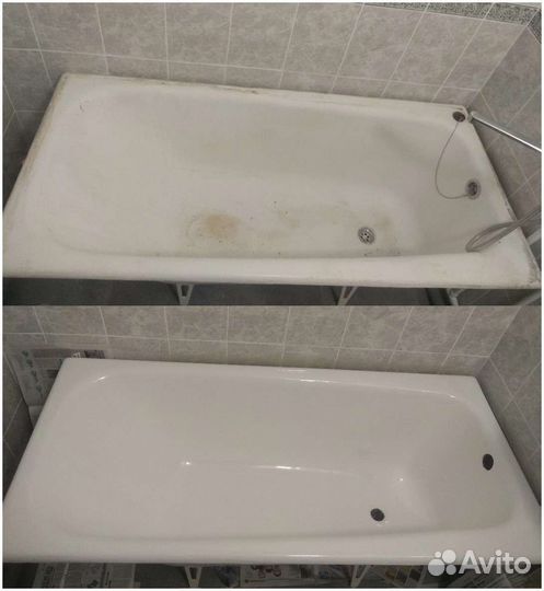 Реставрация ванн, гарантия от пожелтения