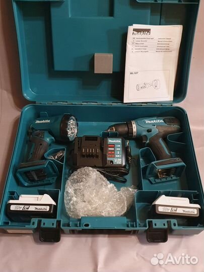 Дрель шуруповерт makita