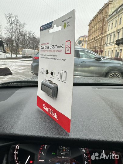USB флешка SanDisk Ultra Dual USB-C 3.1 256 GB