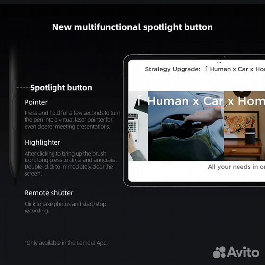 Стилус Xiaomi focus pen Mi Pad 6S PRO/Mi Pad 6 Max