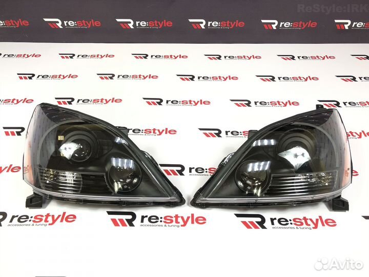 Фары Lexus GX470 Черные