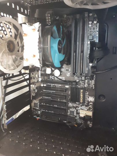 Материнская плата с процессором и Озу