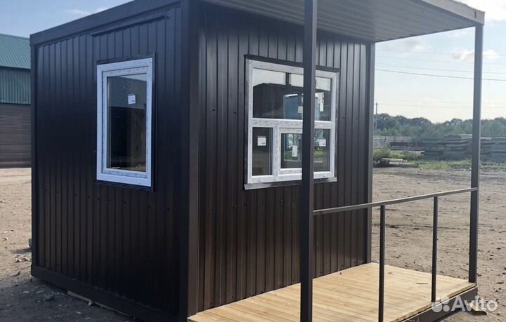 Металлический блок-контейнер пост охраны