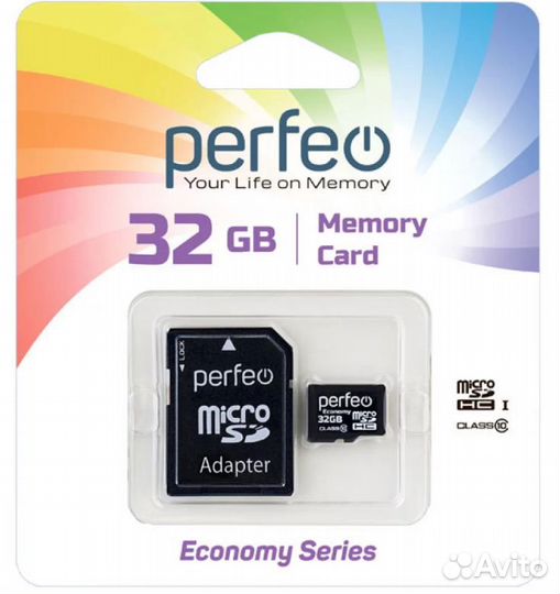 Карта памяти Perfeo microSD 32GB High-Capacity
