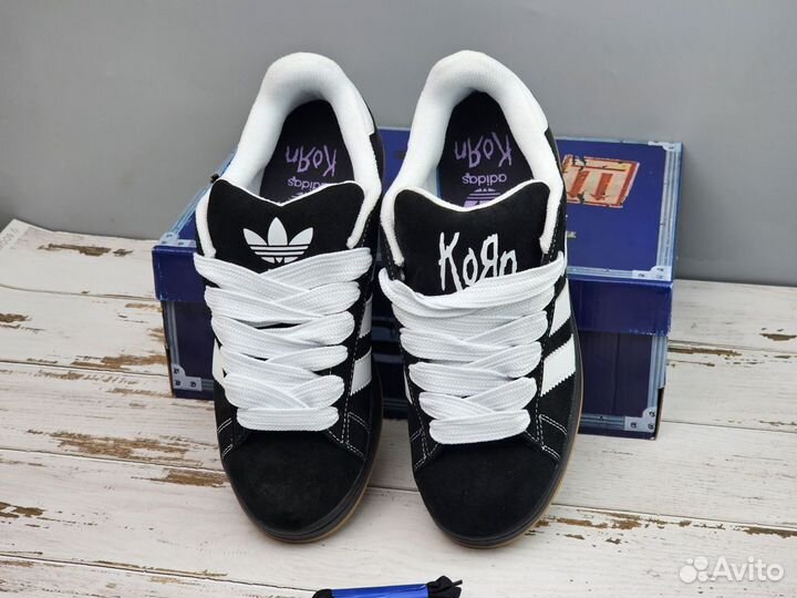 Кроссовки Korn X Adidas Campus 00s Black Gum