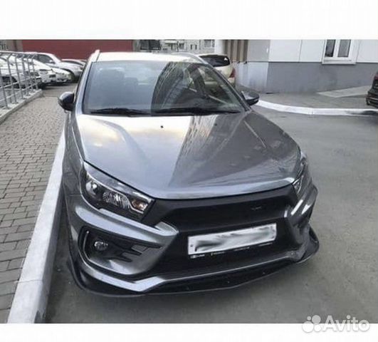 Салитер переднего бампера Лада Веста