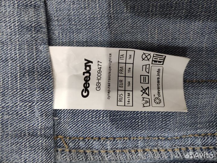 Джинсовый комбинезон для девочки