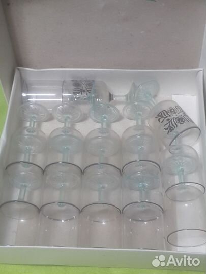 Бокалы фужеры рюмки