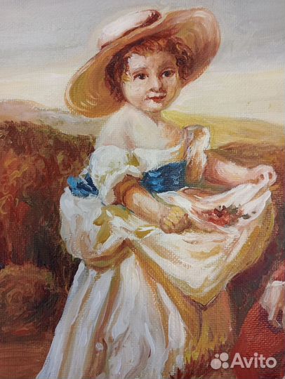 Картина маслом на холсте 