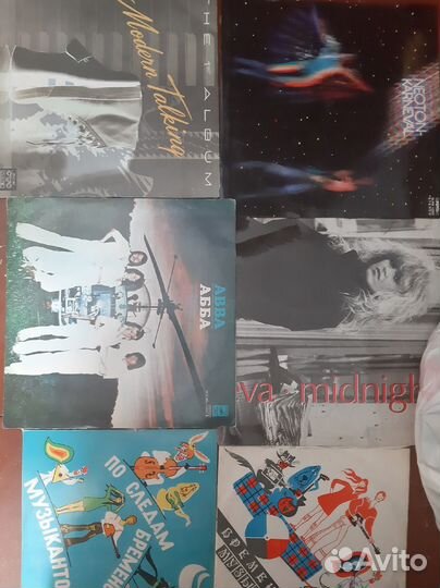 Виниловые пластинки Abba, modern talking,neoton