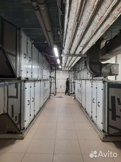 Монтаж вентиляции, отопления, кондиционирования