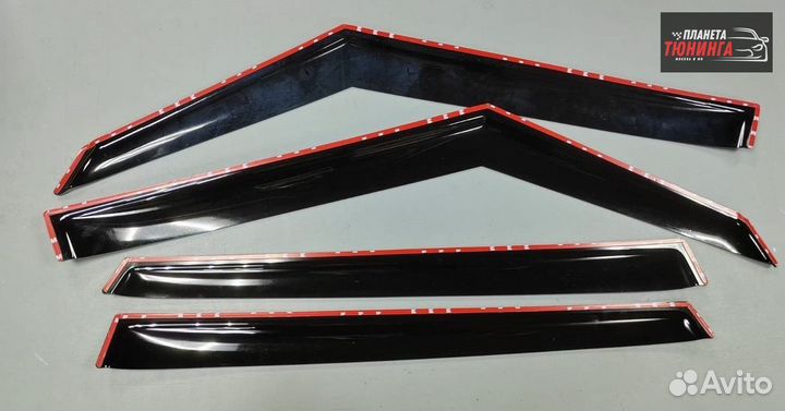 Ветровики на двери ваз Веста