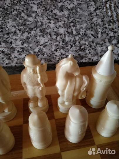 Шахматы подарочные из кости