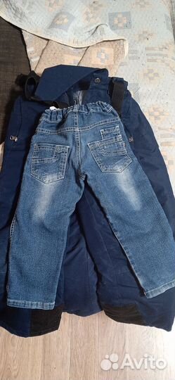 Джинсы на мальчика 92 98