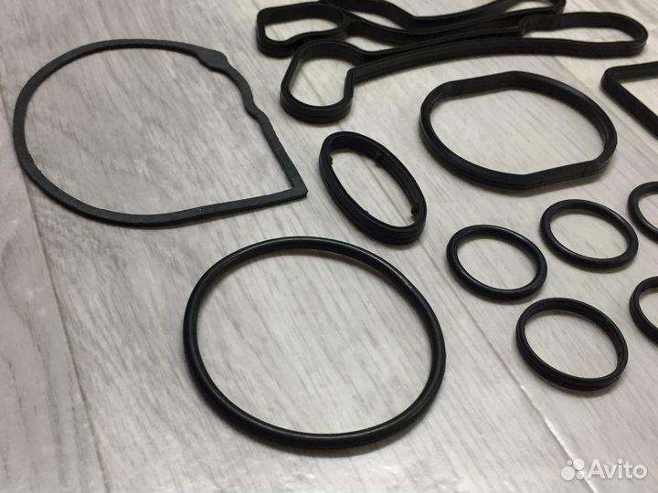 Комплект прокладок теплообменника GM 1.6L, 1.8L