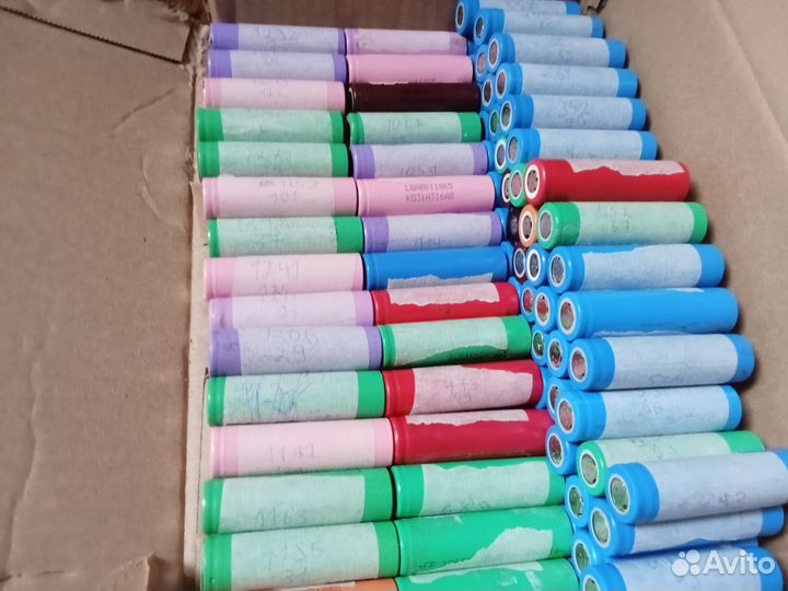 Аккумуляторы 18650 бу