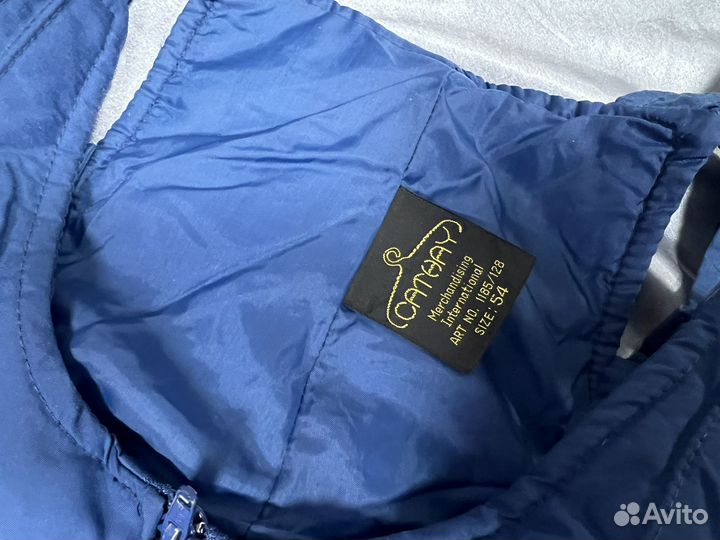 Комбинезон штаны зимние полукомбинезон 50 52