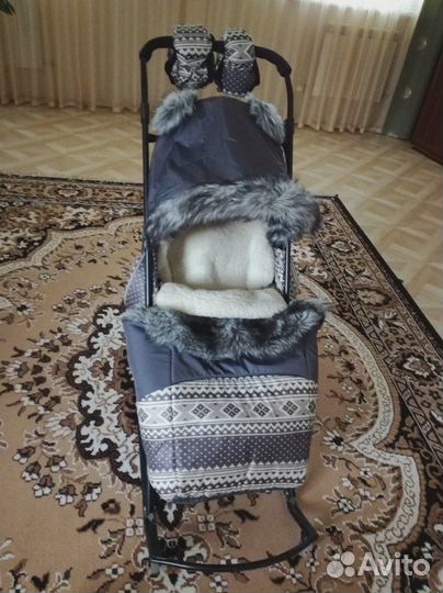 Сани на колесах