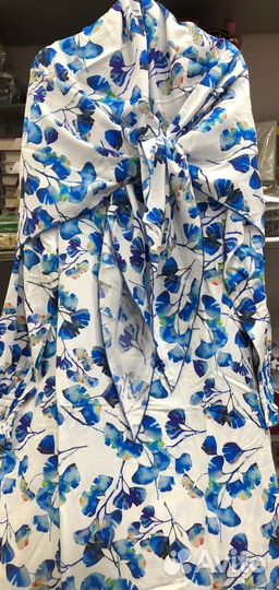 Платье трикотажное женское длинное