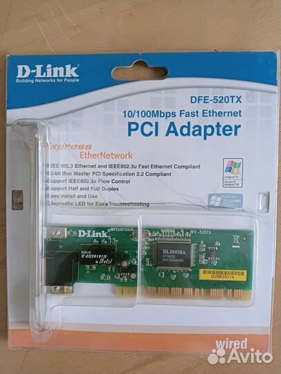 Сетевая карта D-Link DFE-520TX