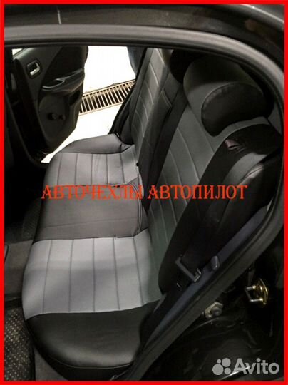 Чехлы Автопилот Nissan Almera n16 из экокожи