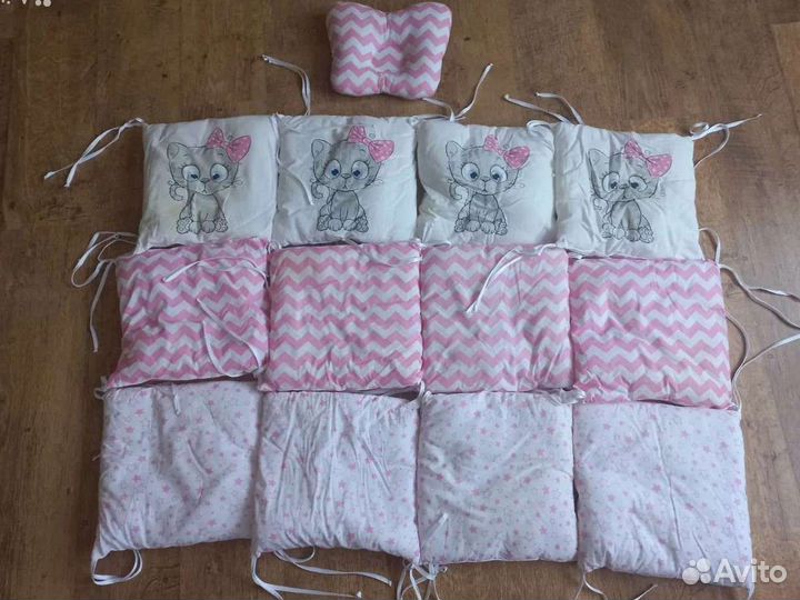 Бортики в кроватку