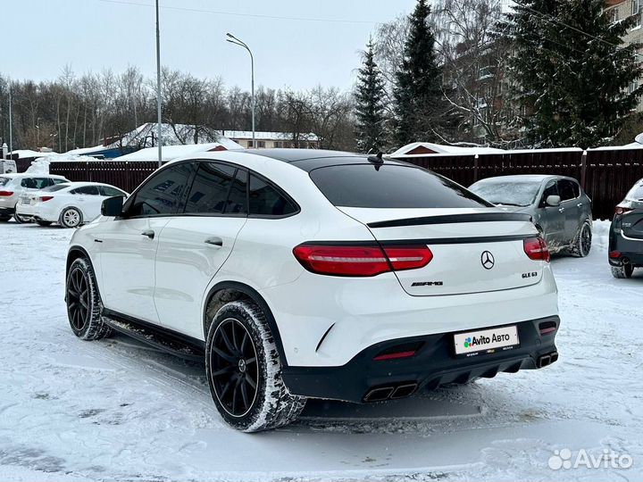 Mercedes-Benz GLE-класс AMG Coupe 5.5 AT, 2015, 46 121 км