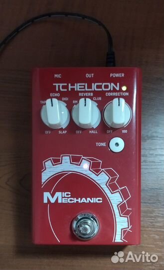 TC Helicon MIC Mechanic 2 педаль эффектов