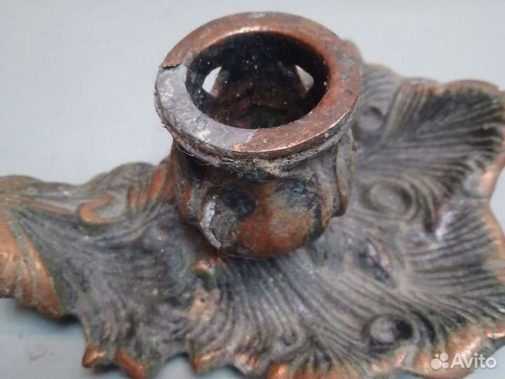 Подсвечник Листок.ссср