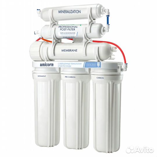 Система обратного осмоса 6-ти ступенчатая Unicorn